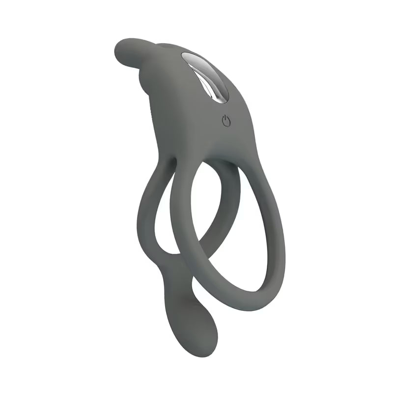 Anneau Vibrant Double Stimulation - Pretty Love Seth | Érection Prolongée & Plaisir Partagé