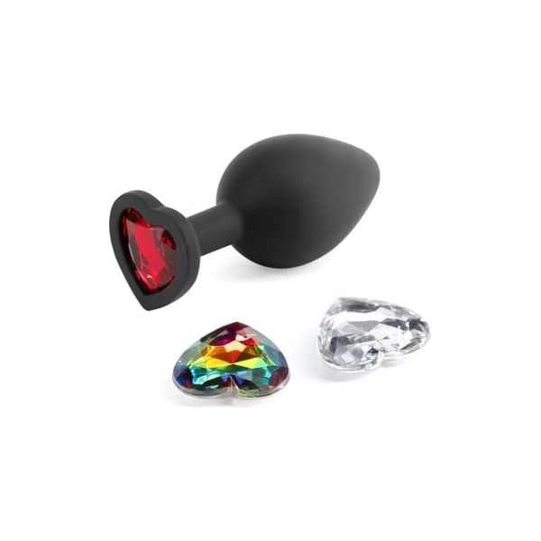 Anal - Glams - Xchange - Heart - Medium NS Novelties Sensations plus