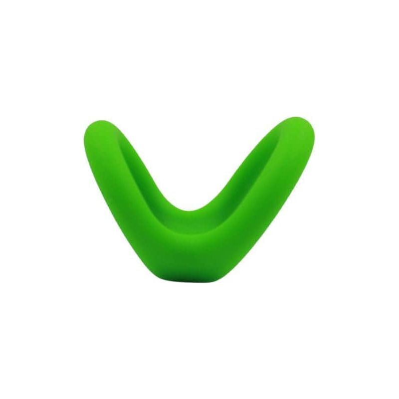 Anneau D'érection - Adore U - Anneau pénien Silicone Double M - Vert Adore U Sensations plus