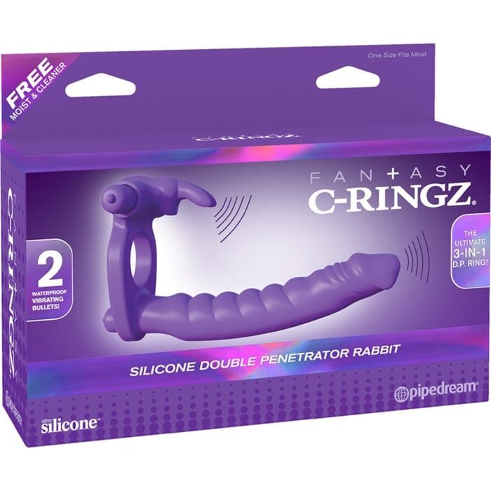 Anneau D'érection Double Pénétration - Pipedream - Fantasy C-Ringz Pipedream Sensations plus