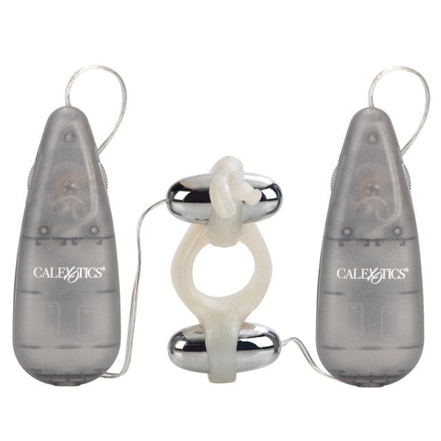 Anneau Vibrant Rockin' Rabbit – Double Stimulation Clitoridienne & Érectile CalExotics Sensations plus