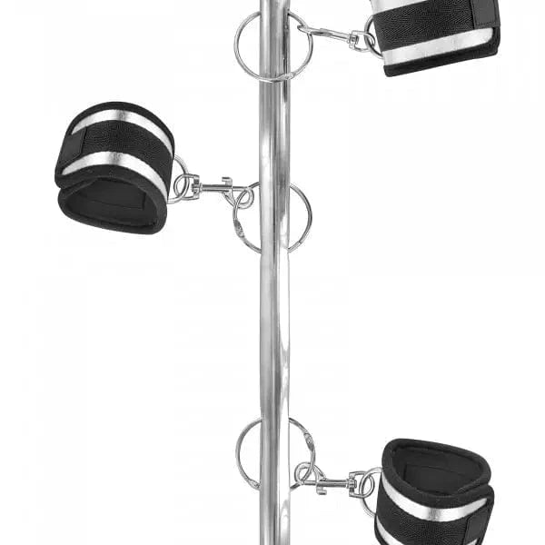 Barre de Soumission - FetishTentation | Ensemble BDSM de 4 Menottes Ajustables FetishTentation Sensations plus