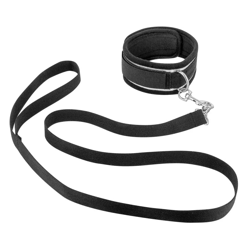 Barre de Soumission, Menottes, Collier & Laisse - FetishTentation | Ensemble BDSM Ajustable FetishTentation Sensations plus