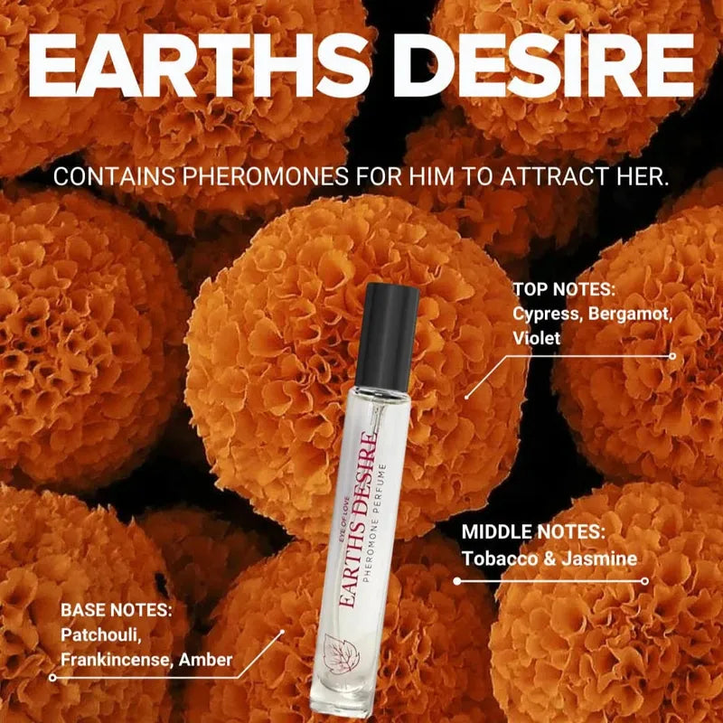 Bloom Male Sativa – Earth’s Desire | Parfum aux phéromones pour homme Eye of Love Sensations plus