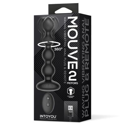 Boules anales vibrantes avec ondulation - Secwell - Mouve Secwell Sensations plus