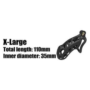 Cage de Chasteté - Kink - Locking Cock - Extra Large Kink - TW Trade Sensations plus