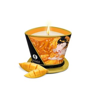 Chandelle de Massage - Shunga - Faite d’huiles 100% naturelles Shunga Sensations plus