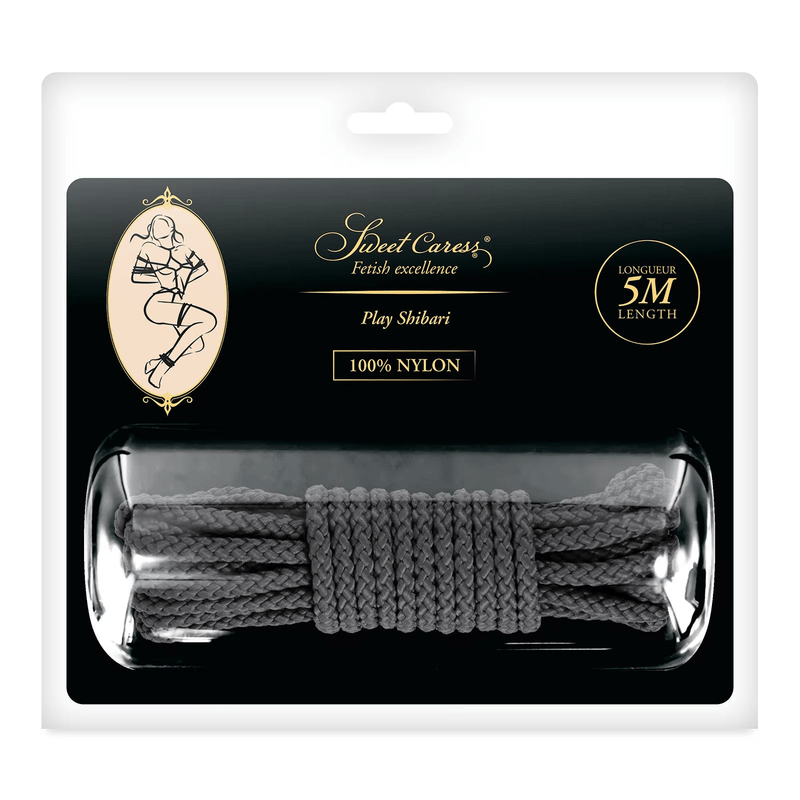 Corde de Bondage Douce 5m - Sweet Caress Play Shibari | 100% Polyester Haute Qualité Sweet Caress Sensations plus