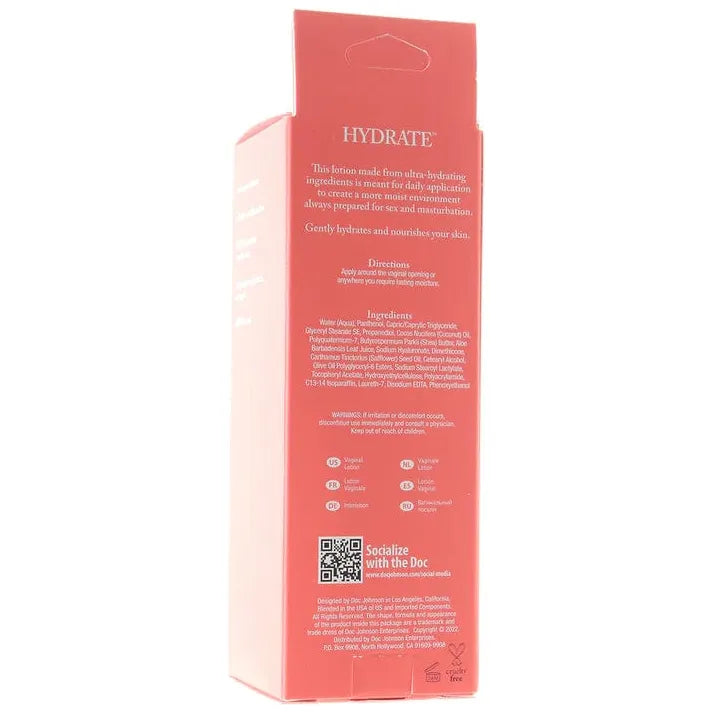 Crème Hydratante Vaginale - Doc Johnson - Hydrate Doc Johnson Sensations plus