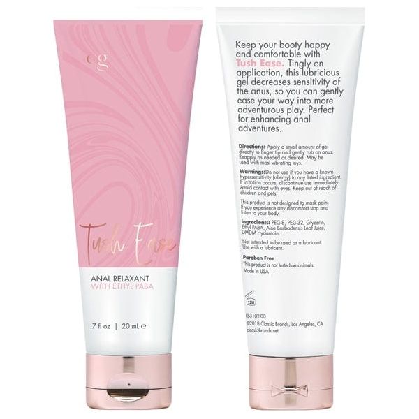 Désensibilisant Anal - CG - Tush Ease Anal Relaxant with Ethyl Paba 0.7oz CG Sensations plus