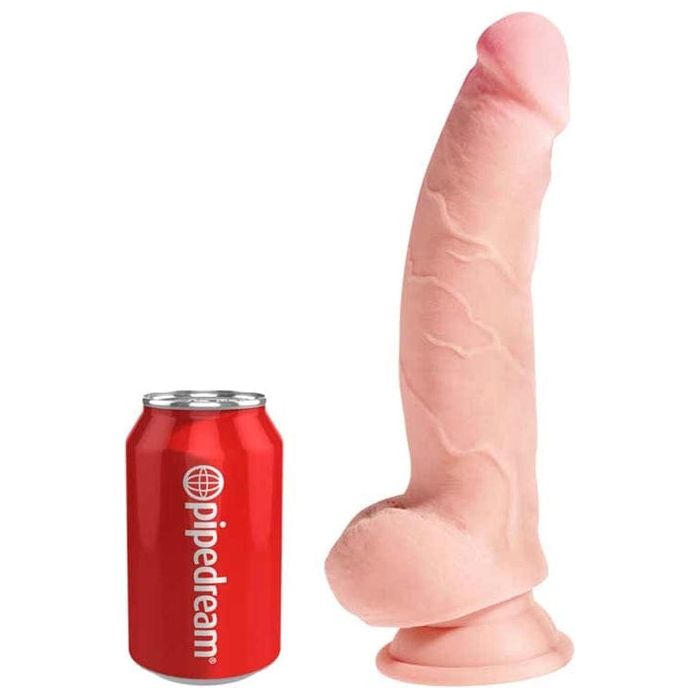 Dildo - King Cock Plus - 8 pouces - Avec Testicules Pipedream Sensations plus