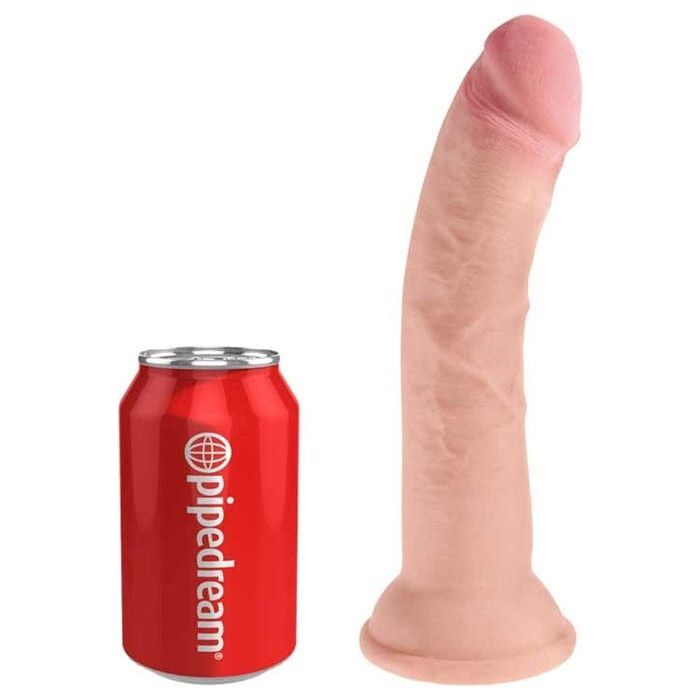 Dildo - King Cock Plus - 8 pouces - Sans Testicules Pipedream Sensations plus