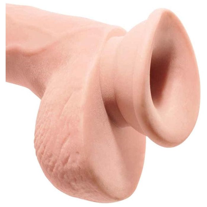 Dildo - King Cock Plus - 9 pouces - Avec Testicules Pipedream Sensations plus