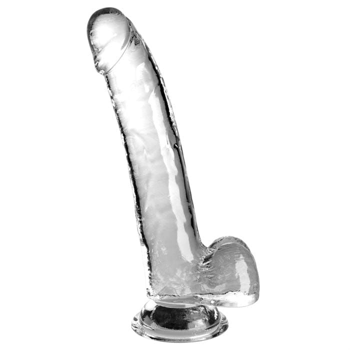 Dildo Réalisme - Pipedream - King Cock Clear 9" Cock with Balls  Dildo Réalisme King Cock Clear 9" Cock with Balls de Pipedream Pipedream Sensations plus
