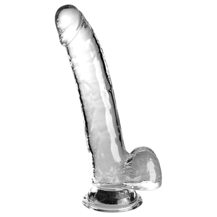 Dildo Réalisme - Pipedream - King Cock Clear 9" Cock with Balls Dildo Réalisme King Cock Clear 9" Cock with Balls de Pipedream Pipedream Sensations plus