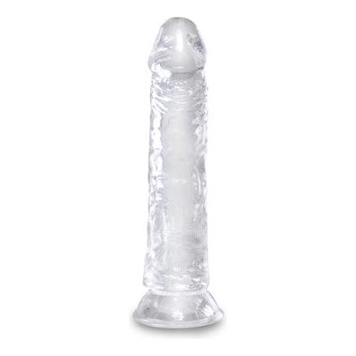 Dildo Réaliste - King Cock Clear - 8 Pouces Sans Testicules Pipedream Sensations plus