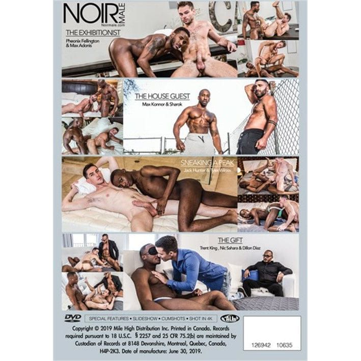 DVD - Noir Male - Exhibitionists Noir Male Sensations plus