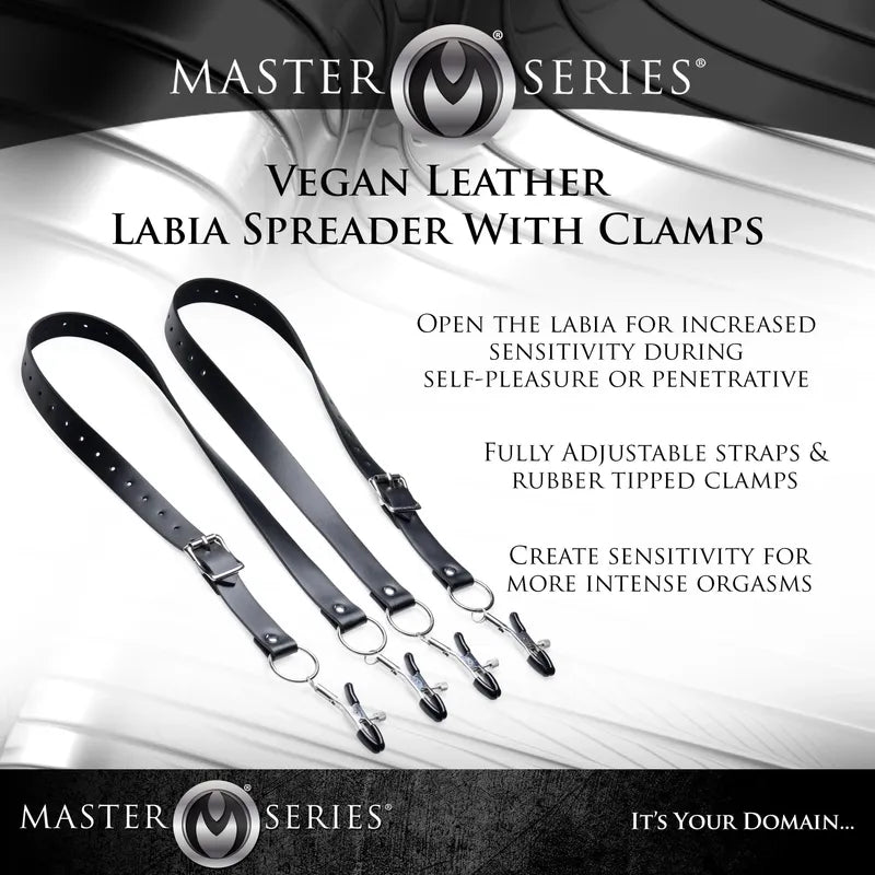 Fetish - Master Series - Spread Labia Spreader Straps Master Series Sensations plus
