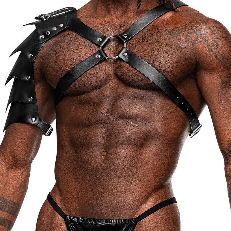 Harnais - Male Power - Aquarius Leather Chest Harness Sensations Plus Sensations plus
