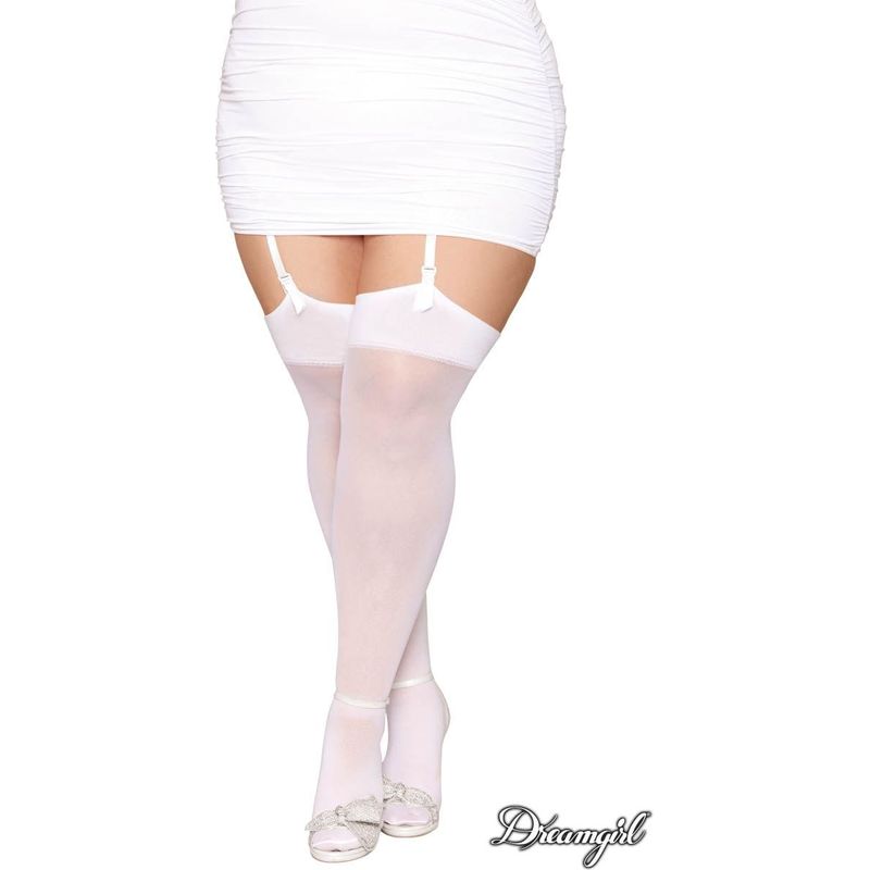Lingerie Dreamgirl - Bas Collant Mariée 0494 Sensations Plus Sensations plus