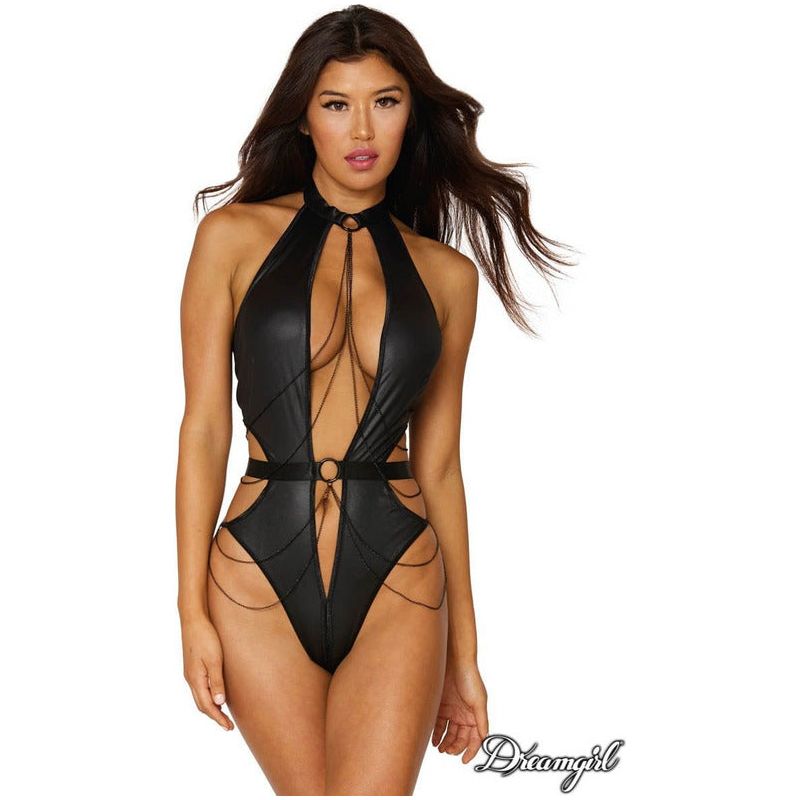 Lingerie Dreamgirl - Teddy avec chaînes 12805 Dreamgirl Sensations plus