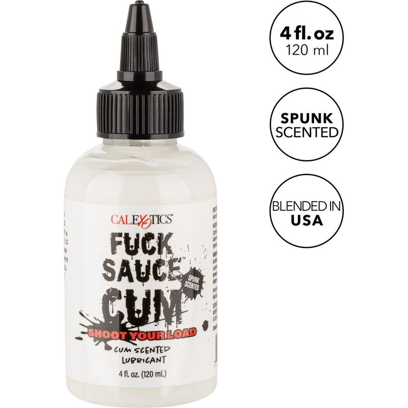 Lubrifiant à Base D'eau - Calexotics - Fuck Sauce - Cum Scented CalExotics Sensations plus