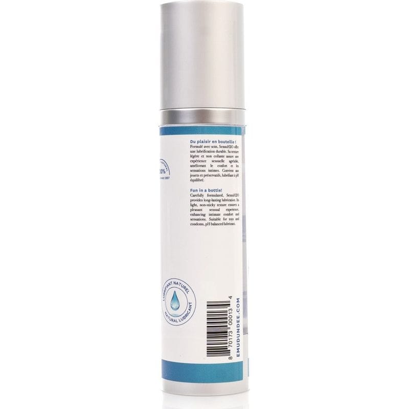 Lubrifiant à base d'eau - Emu Dundee - SensuH2O 100ml (3.4 oz) Emu Dundee Cosméceutique Sensations plus