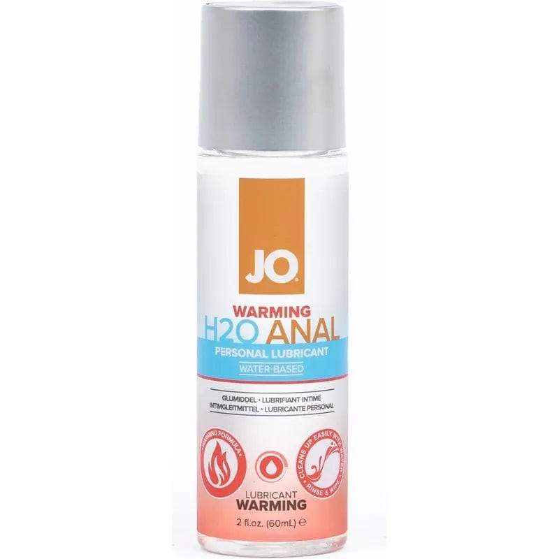 Lubrifiant Anal Chauffant - System Jo - JO H2O Anal Warming System Jo Sensations plus