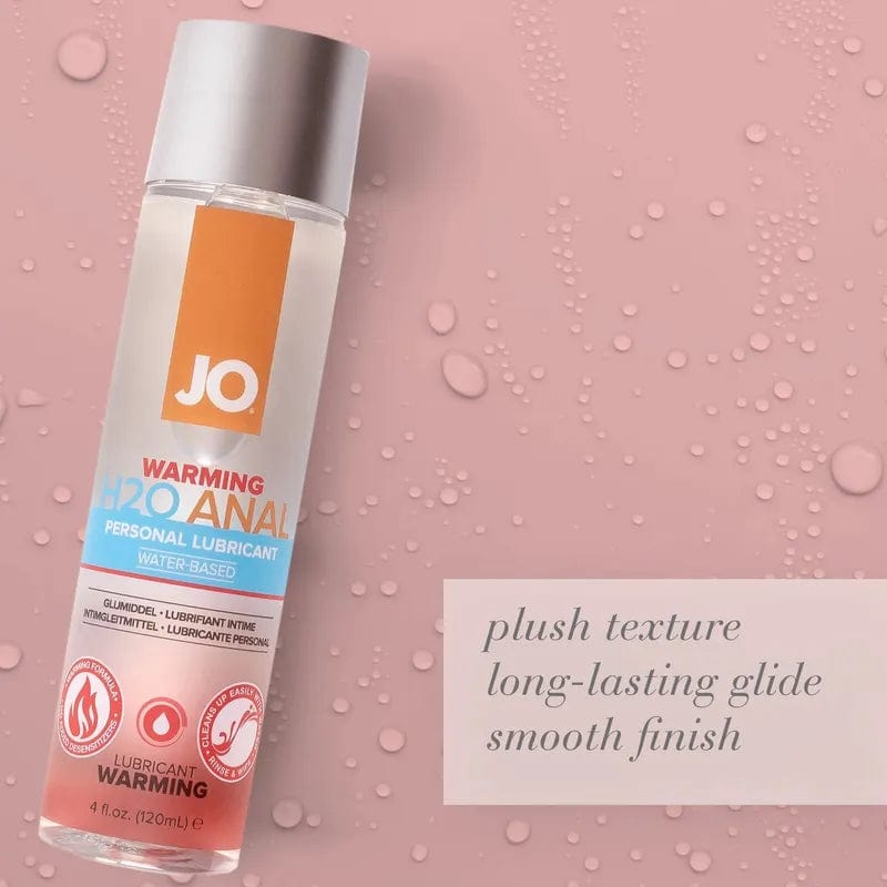 Lubrifiant Anal Chauffant - System Jo - JO H2O Anal Warming System Jo Sensations plus