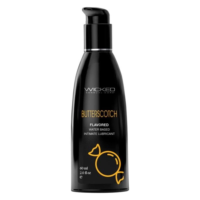 Lubrifiant intime à base d'eau - Wicked - Comestible a Saveur Wicked Sensual Care Sensations plus