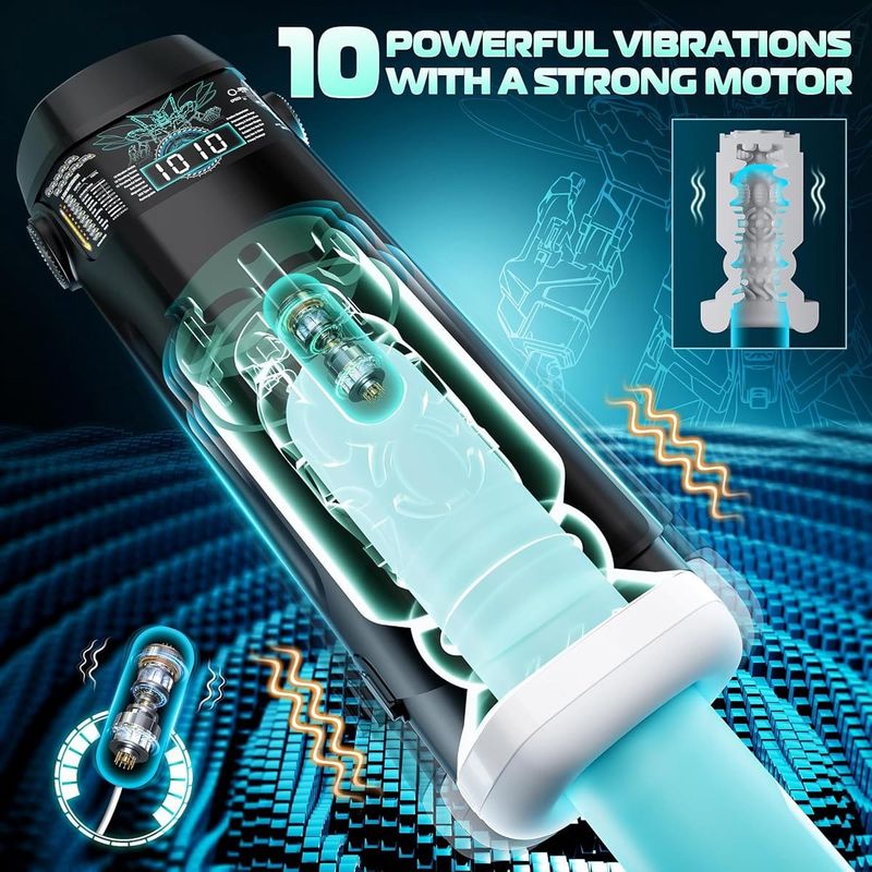 Masturbateur Automatique Masculin Le Titan | Performant et Puissant Sensations Plus Sensations plus