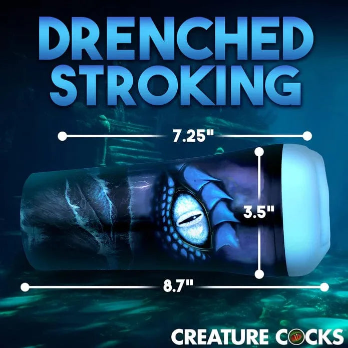 Masturbateur de Fantaisie - Creature Cocks - Pussidon Sea Monster Stroker Creature Cocks Sensations plus