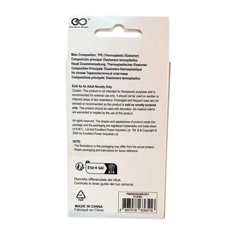 Masturbateur Réaliste - Bulky Sip 5,2 po NMC | Compact & Texturé Excellent Power Sensations plus