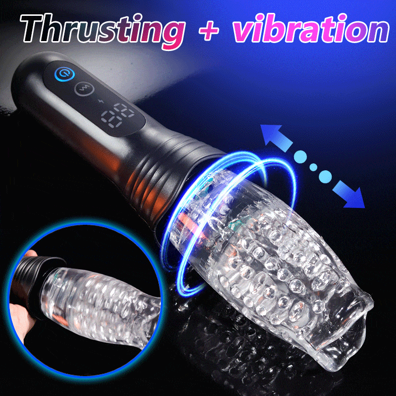Masturbateur rotatif et vibrant 3 en 1 - Scewell - Thrusting Rotation 360 Vibration Secwell Sensations plus