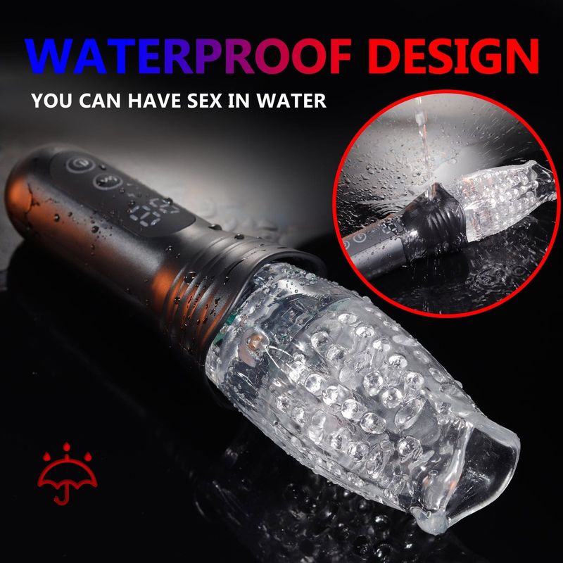 Masturbateur rotatif et vibrant 3 en 1 - Scewell - Thrusting Rotation 360 Vibration Secwell Sensations plus