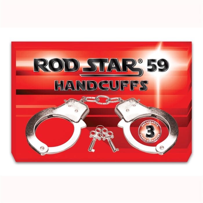 Menottes BDSM - Rod Star 59 | Métal Poli, Clés & Libération Sécurisée MNC Sensations plus