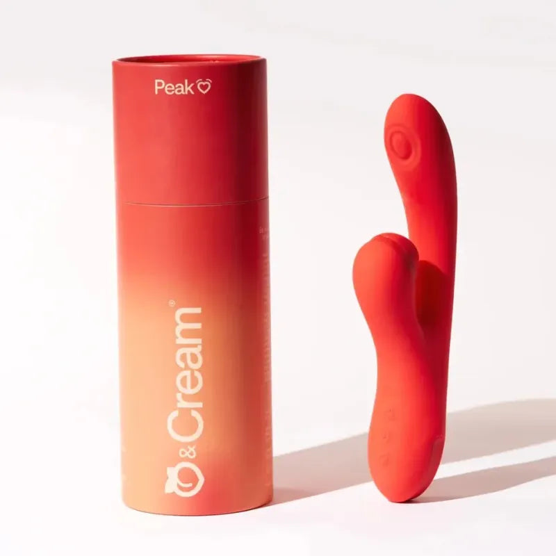 Vibrateur Double Stimulation - Peak 3-en-1 | Peach & Cream
