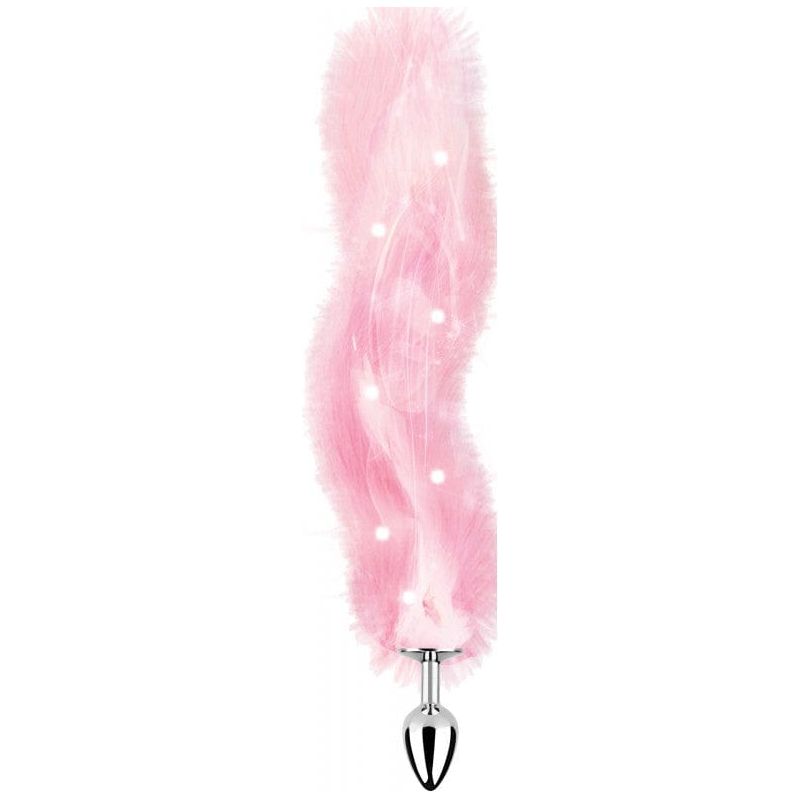 Anal Plug with Tail - Hott Products - Light Up Foxy Tail Butt Plug Sensations Plus Anal Plug with Tail - Hott Products - Light Up Foxy Tail Butt Plug Sensations Plus