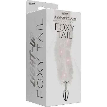 Plug Anal avec Queue - Hott Products - Light Up Foxy Tail Butt Plug Hott Products Sensations plus
