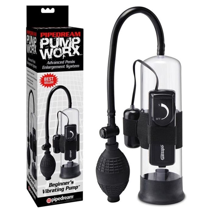Pompe à Pénis - Pipedream - Beginner's Vibrating Pump Pipedream Sensations plus