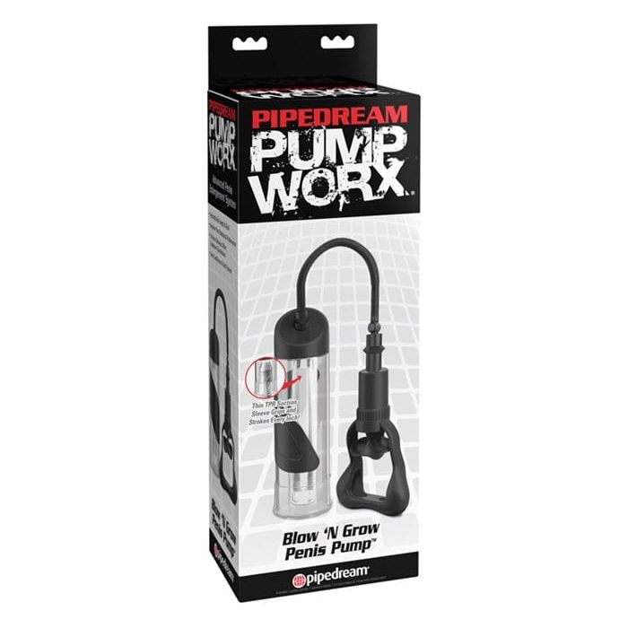 Pompes à pénis - Pipedream - Blow-N-Grow Penis Pump Pipedream Sensations plus