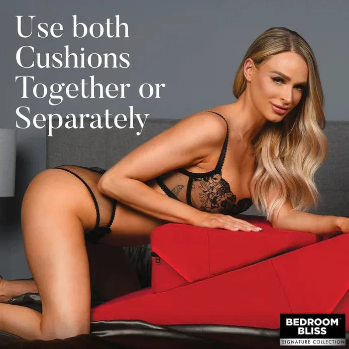 Positionneur Sexuel - Bedroom Bliss - Love Cushion Set Foam Wedge Pillow Set Bedroom Bliss Sensations plus