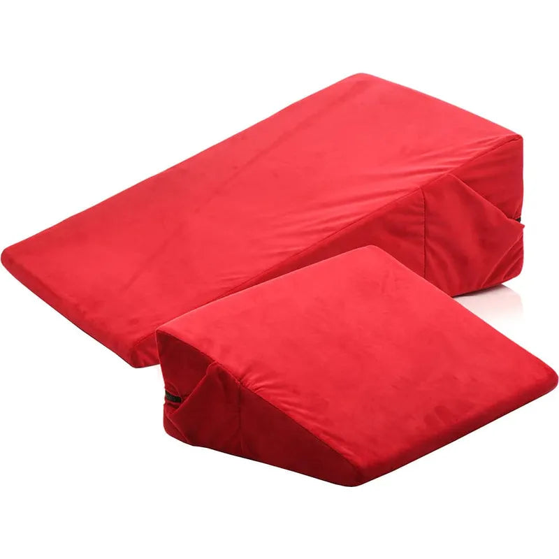 Positionneur Sexuel - Bedroom Bliss - Love Cushion Set Foam Wedge Pillow Set Bedroom Bliss Sensations plus