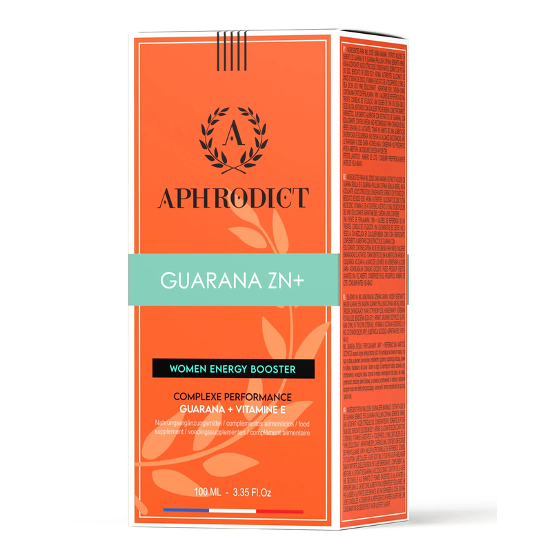 Stimulant intime pour femme - Aphrodict Guarana ZN+ | Booster d'Énergie Ruf Sensations plus