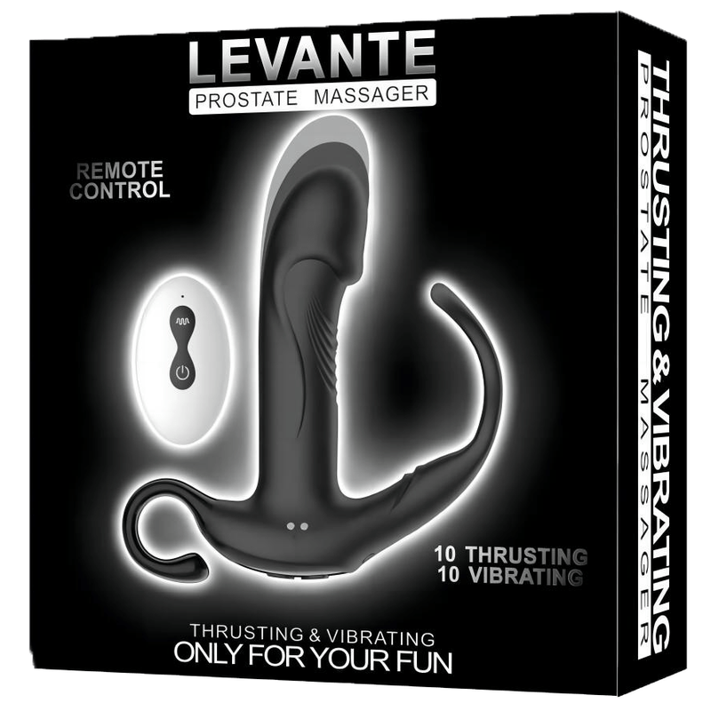 Stimulateur de prostate vibrant - Secwell - Levante Prostate Massager Thrusting Secwell Sensations plus