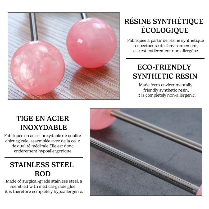 Stimulateur Point G de Précision - G-pop Original | Acrylique et Acier Inox G-pop Sensations plus