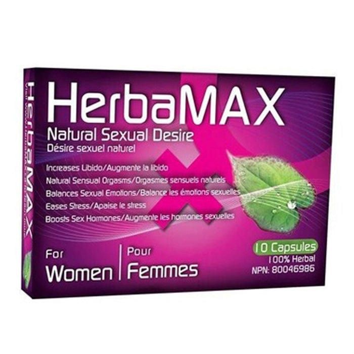 Supplément Sexuel - HerbaMAX - Pour Femme HerbaMAX Sensations plus