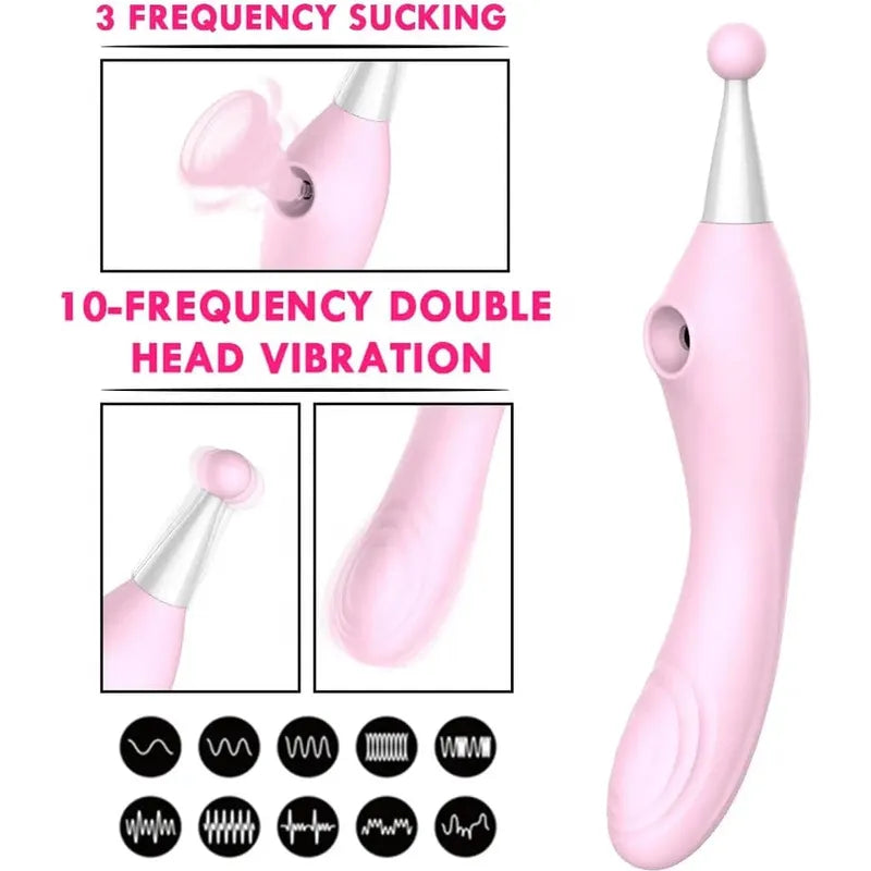 Vibrateur 3 en 1 clitoris et Pont G - Secwell – NaNa Pinpoint Secwell Sensations plus