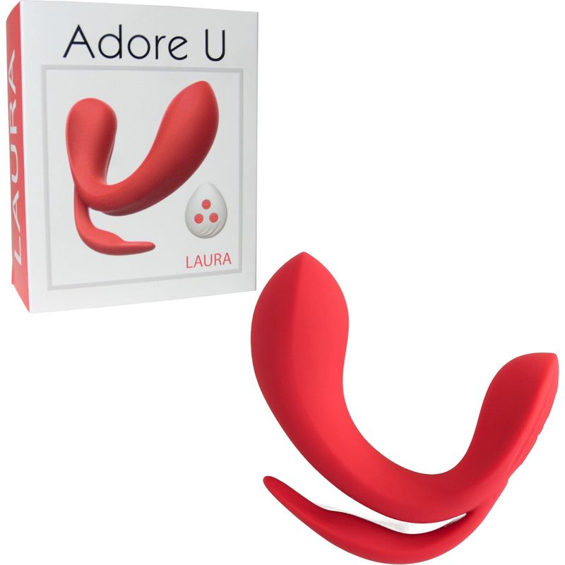 Vibrateur à Distance 3-En-1 - Adore U - Laura Adore U Sensations plus