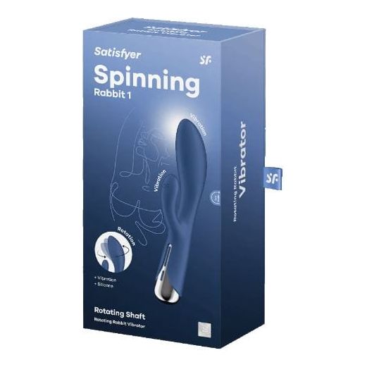Vibrateur à Mouvement - Satisfyer - Spinning Rabbit 1 Satisfyer Sensations plus